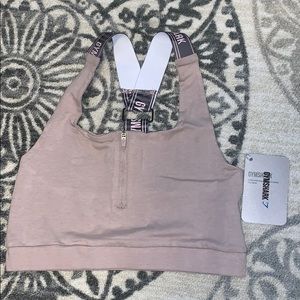 Gymshark Revival Sports Bra (Taupe) NO COUNTERS